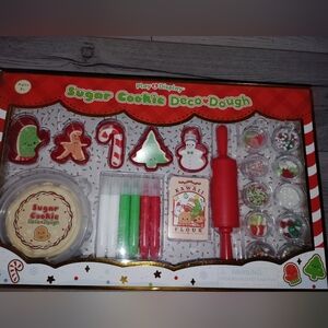Sugar Cookie Deco-Dough Set pretend Baking  Dough 🆕 Kawaii Slime Company Xmas